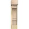 Ekena Millwork Balboa Block Rough Sawn Bracket w/ Offset Brace, Douglas Fir, 6"W x 14"D x 26"H BKT0604X14X26BOA05RDF - alternate 4